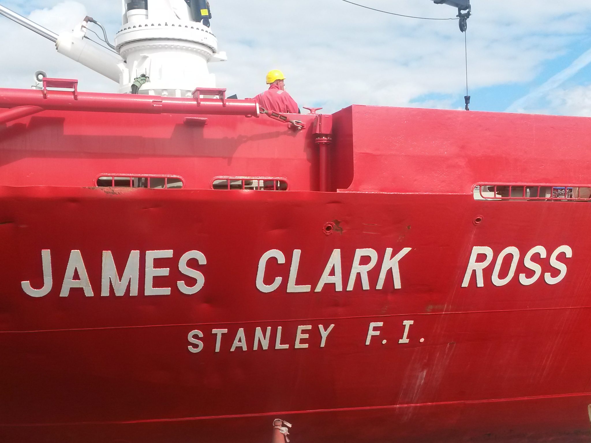 Courier Express Supporting the British Antarctic Survey